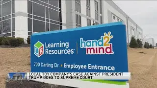 Local Toy Company's Case Against President Trump