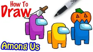 How to Draw Among Us Characters