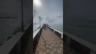 Malpe sea walk #mangalore #india #karnataka