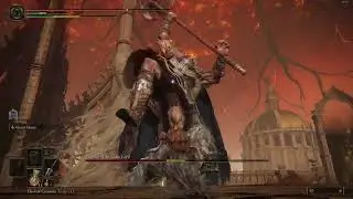 Elden Ring Godfrey (Greatsword with Giant Hunt ash of war, no summon)