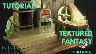 Blender Tutorial - Textured Fantasy Room