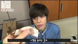 150629  [스타캐스트] 셀프캠, 틴탑이 대기실에서 노는 법