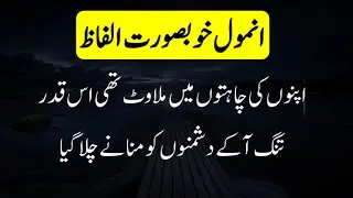 Khubsorat Sunehari Golden Batain in Urdu|Achi Achi in Urdu|Anmol Batain in Urdu
