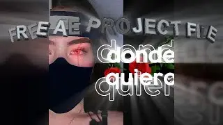 FREE AE PROJECT FILE / GIVE CREDITS