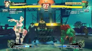 eSo Blade (Chun Li) vs Epacta (Blanka) Ultra Street Fighter IV Endless