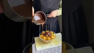 Enfes &ccedil;ikolata soslu profiterol#yemektarifleri