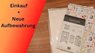 Einkäufe und meine Lösung für die neuen Hüllen von Stampin' Up!®