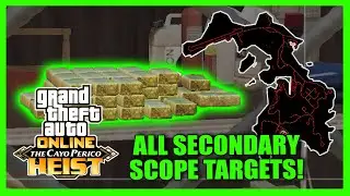 ALL SECONDARY TARGETS CAYO PERICO HEIST - Scope Mission All Secondary Targets | GTA 5 ONLINE