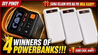 CLAIM NYO NA PLEASE!!!  O2 PROJECT AND DIY POWERBANK