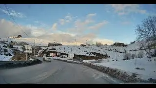 Long Drive from Kutaisi Airport to GUDAURI (Georgia), 23Dec'24