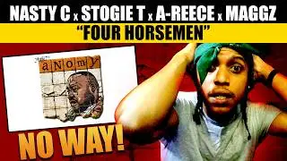 Stogie T, Nasty C, A-Reece & Maggz - Four Horsemen (Official Audio) REACTION