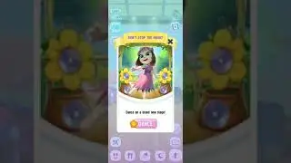 My talking angela new pink fairy dance