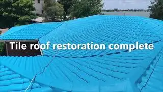 Roof Paint Colors Available in Elastomeric Roof Coatings? #roofpainting #roofrestoration #tileroof
