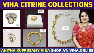 Authentic & Divine Viha Citrine Stone Collection | Viha Online Shopping | Anitha Kuppusamy Viha
