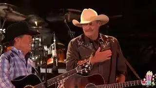 George Strait & Alan Jackson  -  Amarillo By Morning LEG