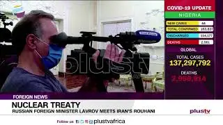 Russian Foreign Minister Lavrov Meets Iran's Rouhani | FOREIGN