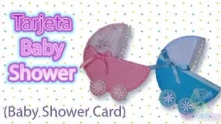 🎁 Tarjeta Baby Shower [SÚPER FÁCIL] EcoDetalles 🎁