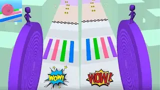 Layers Roll Gameplay All Levels Walkthrough iOS, Android New Game