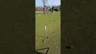 Putting Green 1. Approach. Sand Wedge. Adapted Golf. January 10, 2026. 🌤️8 gr. 💪🏌🏻&zwj;♂️ Impressive....
