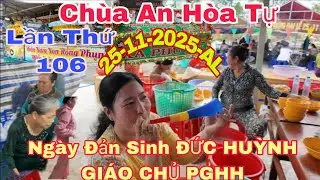 chùa An Hoà Tự đãi 10 tấn mái trong 3 ngày lễ Đản Sinh Đức Huỳnh Giáo Chủ