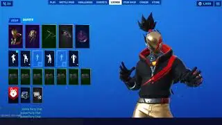 *New* Season X Starter Pack Skin Red Strike + 600 V-bucks