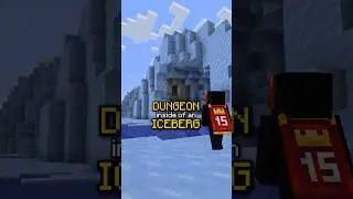 Dungeon inside an ICEBERG? (GLITCHED Minecraft Seed)