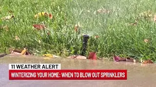 How to prepare your sprinkler system for the cold season