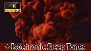 Warm Red Noise + Isochronic Sleep Tones to Beat Insomnia and Get Amazing Deep Sleep (BLACK SCREEN)