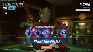 Overwatch 2 Highest Rank Genji Shadder2k Predator Of Junkertown -Vs Necros-