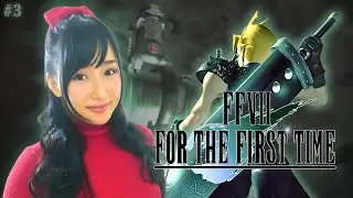 🔴Japanese Girl Plays Final Fantasy 7 For The 1st Time 3