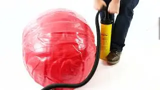 Inflating and Deflating the Exercise Ball
