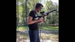 3D Printed AR9 Out Of Battery | Bump Firing The DS9 #shorts