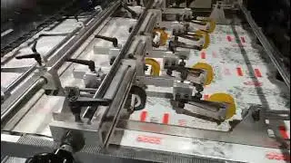 Running in India Oyang WH1180SS Die Cutting and Stripping Machine