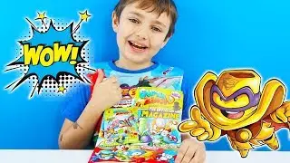 Superzings Official Magazine Issue 1 & Blind Bag