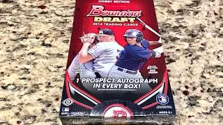 FIRST BOWMAN CARD HUNTING IN 2014 BOWMAN DRAFT (Throwback Thursday)