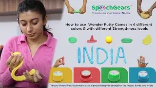 Hand Exercise with Putty | Tactile Sensory Input | Fidget Tool | Help ADHD | Fine Motor Skills Grips
