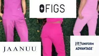 Petite Scrub Haul | Figs + Uniform Advantage + Jaanuu