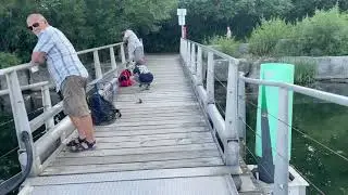 Sunset Walk in Humber Bay Park East | Floating Boardwalk, Swans & Skyline Views (POV Virtual Tour)