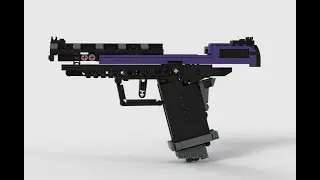 Deagle Variant tutorial  | LEGO pistol instructions  |  Lias-4