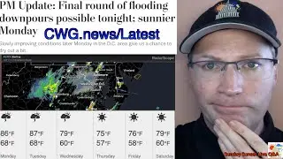 Sunday Sunset Live Q&A: Periodic downpours clear by Thursday. Nice weekend!