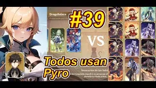 [Genshin Impact] Todos usan deck Pyro vs  - DragoSolace #39 TCG