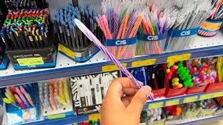 Comprando material escolar completo com 50 reais, bom, bonito e barato, volta às aulas 2025