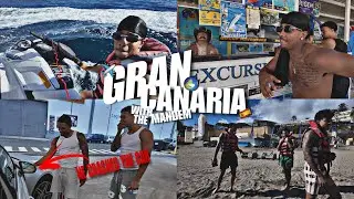 GRAN CANARIA WITH THE MANDEM | TAYE CRASHED THE CAR 🤕🤯