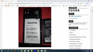 Maximus P7 Plus MT6739 FLASH FILE