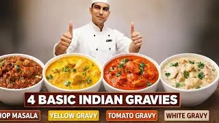 4 Basic Indian Gravies | Hotel Management Kitchen Basics