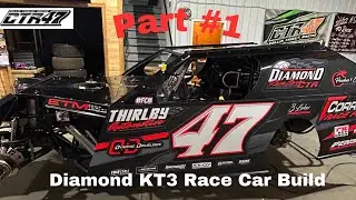 Part #1-We Are Building a New RACECAR! 2023 Diamond KT3 IMCA/UMP Car!