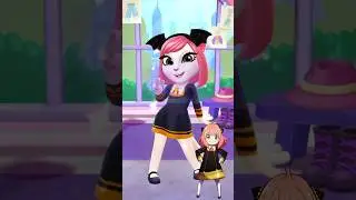 Anya Forger cosplay my talking angela 2 #anyaforger #anyaforgercosplay
