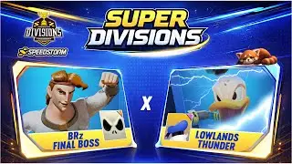 BRz Final Boss vs Lowlands Thunder - Super Divisions - Week 2 - Disney Speedstorm