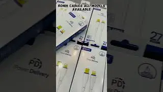 All Ronin Cables #Ronin #iphonecable #Samsung #fastcharger #Fastwire #s24ultra #15promax #imported