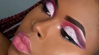 Glam Glitter Cut Crease Makeup Tutorial | MAKEUP BY CARRIE